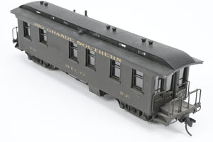 HOn3 Brass NJ Custom Brass RGS - Rio Grande Southern Business Car B-21 “Rico” Custom Painted