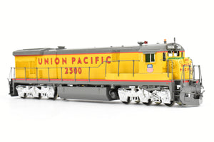 HO Brass OMI - Overland Models Inc. UP - Union Pacific GE C30-7 Double-Window Cab Custom Painted in Union Pacific Yellow/Gray #2500