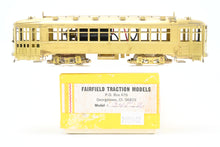 Load image into Gallery viewer, HO Brass Fairfield Models 345-2 CSL - Chicago Surface Lines #169 Two Man City Car
