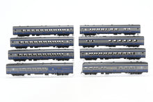 Load image into Gallery viewer, HO Brass CON MTS Imports B&amp;O - Baltimore &amp; Ohio  “The Royal Blue” 8-Car Passenger Set Factory Painted
