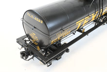 Load image into Gallery viewer, Gauge 1 - 1:32nd Scale Brass PSC - Precision Scale Co. Various Roads 10,000 Gallon Tank Car Factory Painted TXC - The Texas Company Texaco No. 4593
