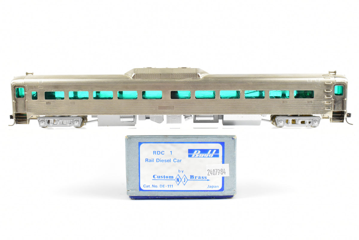 HO Brass NJ Custom Brass Various Roads Budd RDC-1 Rail Diesel Car ...
