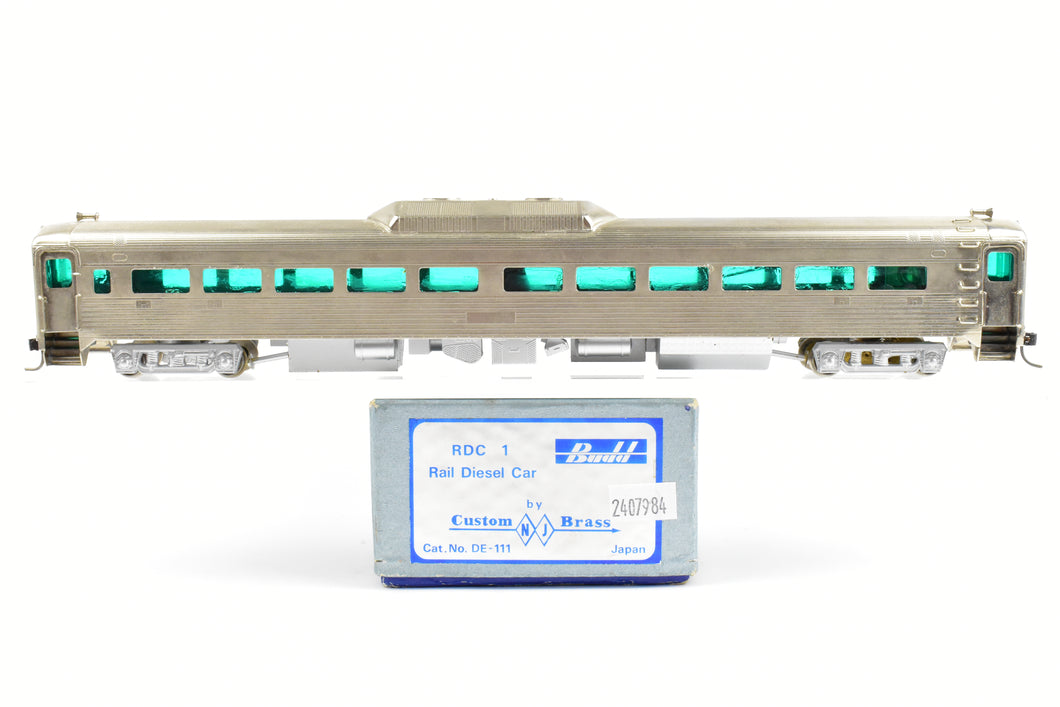 HO Brass NJ Custom Brass Various Roads Budd RDC-1 Rail Diesel Car