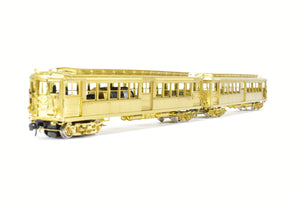 HO Brass MTS Imports IRT - Interborough Rapid Transit "Deck Roof" Hi-V Subway 2-Car Set