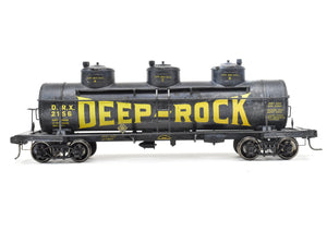 O Scale Brass Unknown Importer DRX - Deep Rock 3-Dome Tank Car C/P NO ORIGINAL BOX