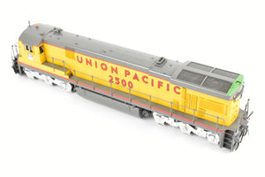 HO Brass OMI - Overland Models Inc. UP - Union Pacific GE C30-7 Double-Window Cab Custom Painted in Union Pacific Yellow/Gray #2500