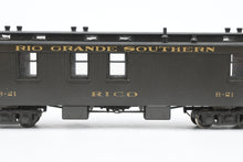 Load image into Gallery viewer, HOn3 Brass NJ Custom Brass RGS - Rio Grande Southern Business Car B-21 “Rico” Custom Painted
