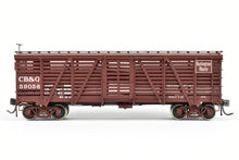 Load image into Gallery viewer, HO Brass CIL - Challenger Imports CB&amp;Q - Burlington Route Class SM-16 36' Stock Car FP No. 59056
