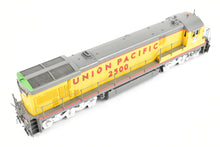 Load image into Gallery viewer, HO Brass OMI - Overland Models Inc. UP - Union Pacific GE C30-7 Double-Window Cab Custom Painted in Union Pacific Yellow/Gray #2500
