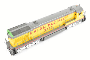 HO Brass OMI - Overland Models Inc. UP - Union Pacific GE C30-7 Double-Window Cab Custom Painted in Union Pacific Yellow/Gray #2500