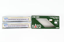 Load image into Gallery viewer, N Kato 106-6291 Amtrak Amfleet Phase III 2-Car Set A Coaches Nos. 25056 and 25023

