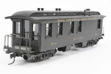 Load image into Gallery viewer, HOn3 Brass NJ Custom Brass RGS - Rio Grande Southern Business Car B-21 “Rico” Custom Painted
