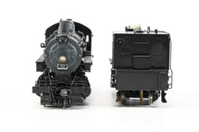 Load image into Gallery viewer, HO Brass Max Gray SP - Southern Pacific TW-8 Class 4-8-0 Mastodon Custom Painted Private Road w/Vanderbilt Tender
