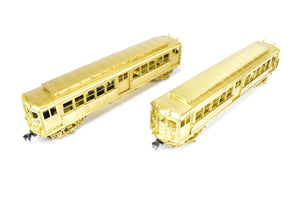 HO Brass MTS Imports IRT - Interborough Rapid Transit "Deck Roof" Hi-V Subway 2-Car Set