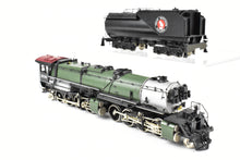 Load image into Gallery viewer, HO Brass CON Oriental Limited GN - Great Northern R-1 2-8-8-2 Open Cab Version FP "Glacier Park" Scheme No. 2035
