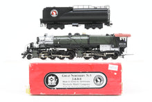 Load image into Gallery viewer, HO Brass Westside Model Co. GN - Great Northern N-3 Class 2-8-8-0 Pro Painted Glacier Park No. 2019

