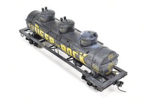 O Scale Brass Unknown Importer DRX - Deep Rock 3-Dome Tank Car C/P NO ORIGINAL BOX