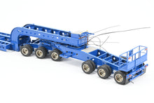 Load image into Gallery viewer, HO Brass CON OMI - Overland Models, Inc. Nelson Miller Transfer 9-axle Heavy Haul Trailer FP Blue RARE 1 of 1 Pilot Model – Never Produced!

