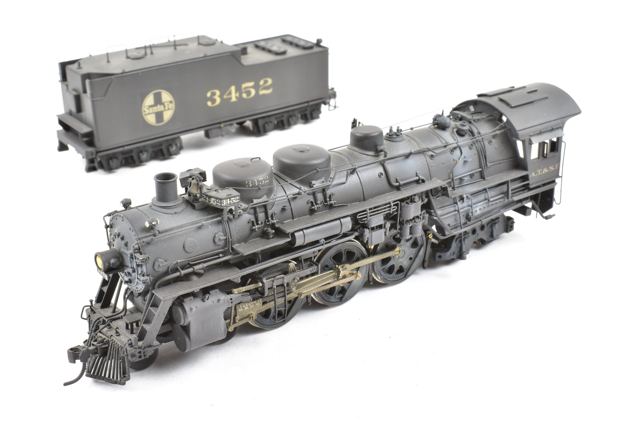 HO Brass Key Imports ATSF Santa Fe 3450 Class 4 6 4 Modernized Custo HO Brass Key Imports ATSF Santa Fe 3450 Class 4 6 4 Modernized Custo