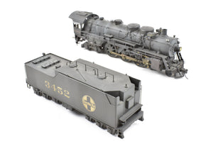 HO Brass Key Imports ATSF - Santa Fe 3450 Class 4-6-4 Modernized Custom Painted No. 3452