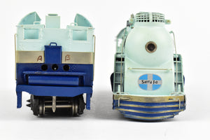 HO Brass PFM - Tenshodo ATSF - Santa Fe 4-6-4 No. 3460 The Blue Goose Hudson Can Motor Upgrade