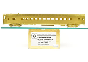 HO Brass Oriental Limited GN - Great Northern LW 1215-1220 Coach unpainted