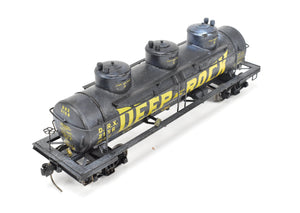 O Scale Brass Unknown Importer DRX - Deep Rock 3-Dome Tank Car C/P NO ORIGINAL BOX