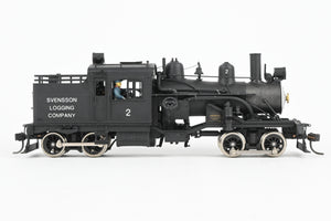 HO Brass PFM - United Various Roads 65-Ton Heisler Geared Logging Locomotive CP Private Road