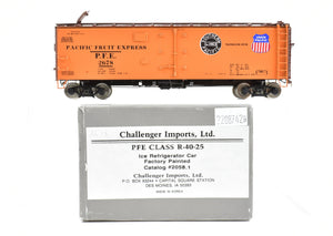 HO Brass CON CIL - Challenger Imports PFE - Pacific Fruit Express Refrigerator Car FP
