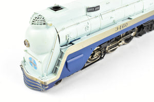 HO Brass PFM - Tenshodo ATSF - Santa Fe 4-6-4 No. 3460 The Blue Goose Hudson Can Motor Upgrade