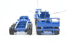 Load image into Gallery viewer, HO Brass CON OMI - Overland Models, Inc. Nelson Miller Transfer 9-axle Heavy Haul Trailer FP Blue RARE 1 of 1 Pilot Model – Never Produced!

