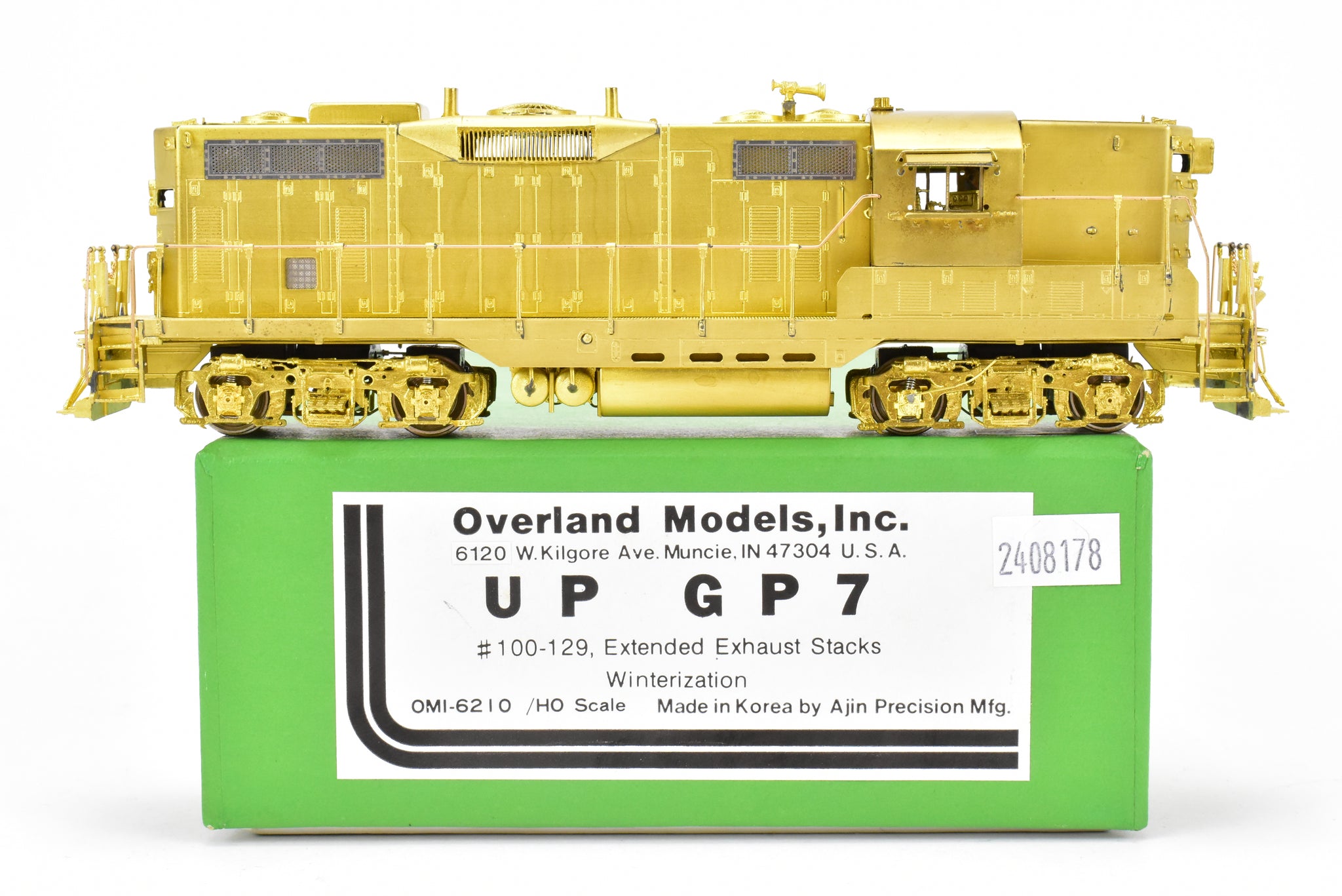 HO Brass OMI - Overland Models, Inc. UP - Union Pacific GP7 Nos. 100-1 –  ReSourced Rails