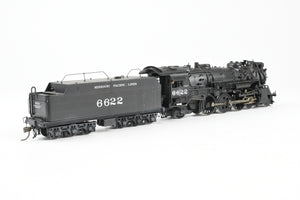 HO Brass PFM - Samhongsa MP - Missouri Pacific 4-6-2 P-73 Custom Painted REBOXX