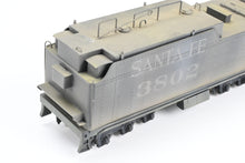 Load image into Gallery viewer, HO Brass PFM - United ATSF - Santa Fe 2-10-2 3800 Class Custom Painted and Heavily Weathered No. 3802
