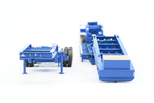 Load image into Gallery viewer, HO Brass CON OMI - Overland Models, Inc. Nelson Miller Transfer 9-axle Heavy Haul Trailer FP Blue RARE 1 of 1 Pilot Model – Never Produced!

