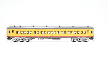 Load image into Gallery viewer, O Brass Sunset Models Third Rail UP - Union Pacific 72’ Harriman Coach FP Yellow/Gray No. 1052
