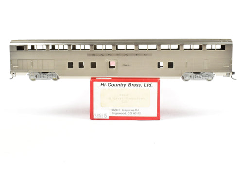 HO Brass Hi-Country Brass ATSF - Santa Fe 500 Series High-Level transition chair car