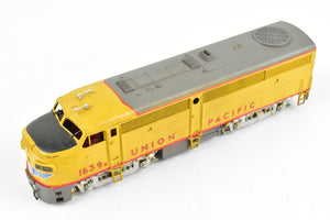 HO Brass OMI - Overland Models Inc. UP - Union Pacific Alco 'FA-1' W/Dynamic Brakes, small number boards CP #1639a Weathered