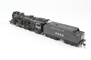HO Brass PFM - Samhongsa MP - Missouri Pacific 4-6-2 P-73 Custom Painted REBOXX