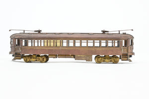 HO Brass Suydam CNS&M - North Shore Line Interurban Coach 700T Trailer Unpowered REBOXX