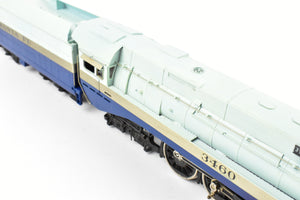 HO Brass PFM - Tenshodo ATSF - Santa Fe 4-6-4 No. 3460 The Blue Goose Hudson Can Motor Upgrade