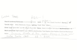 HO Brass NJ Custom Brass Various Roads Budd RDC-1 Rail Diesel Car
