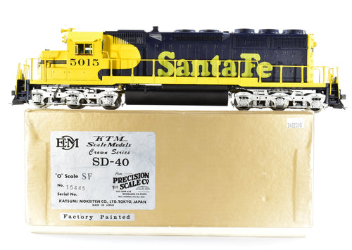 O Brass PSC - Precision Scale Co. ATSF - Santa Fe SD40-2 #5015 Factory Painted - Rare!