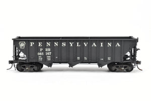 HO Brass PSC - Precision Scale Co. PRR - Pennsylvania Railroad 70-Ton 3-Bay Hopper C/P