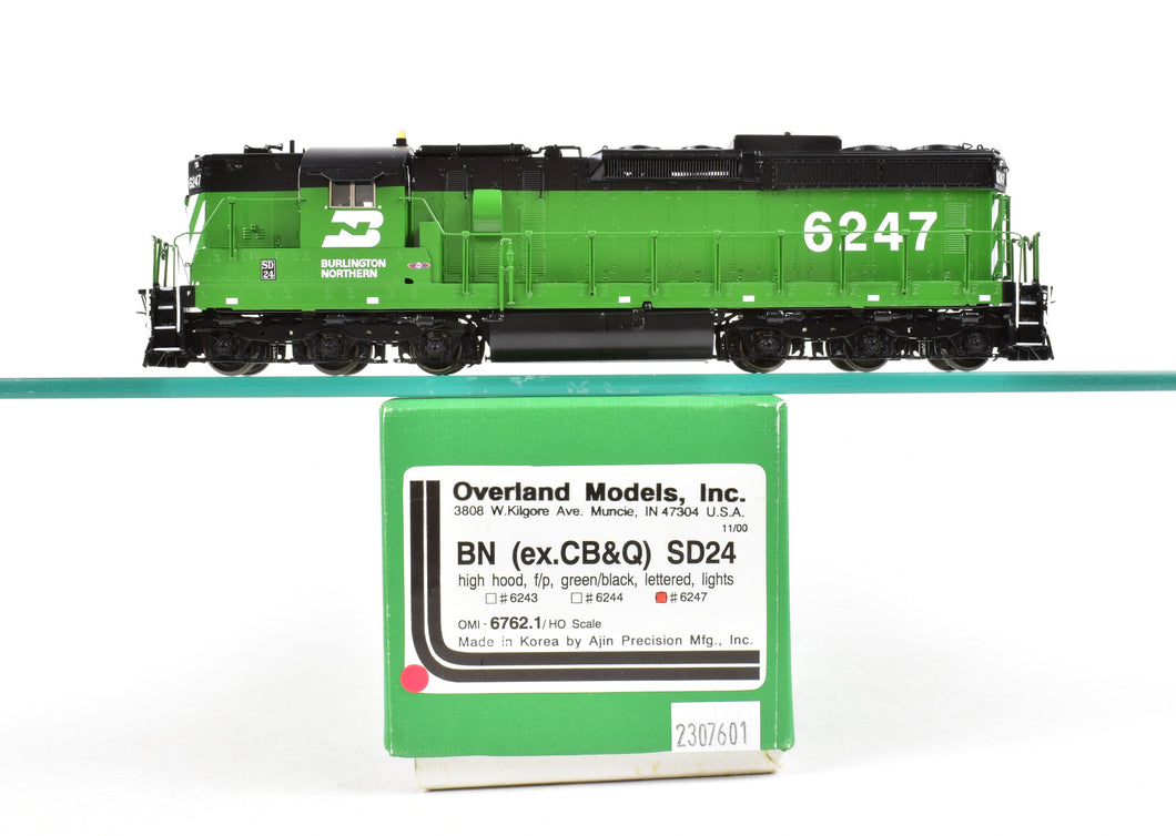 HO Brass OMI - Overland Models, Inc. BN - Burlington Northern (ex CB&Q) SD-24 Factory Painted No 6427 Painted