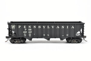 HO Brass PSC - Precision Scale Co. PRR - Pennsylvania Railroad 70-Ton 3-Bay Hopper C/P