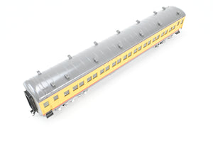 O Brass Sunset Models Third Rail UP - Union Pacific 72’ Harriman Coach FP Yellow/Gray No. 1052