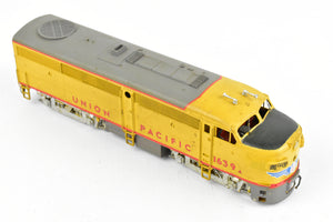 HO Brass OMI - Overland Models Inc. UP - Union Pacific Alco 'FA-1' W/Dynamic Brakes, small number boards CP #1639a Weathered