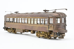 HO Brass Suydam CNS&M - North Shore Line Interurban Coach 700T Trailer Unpowered REBOXX