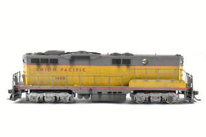 HO Brass Oriental Limited UP - Union Pacific EMD GP9 1750 HP Cabless B-Unit CP and Weathered #148B